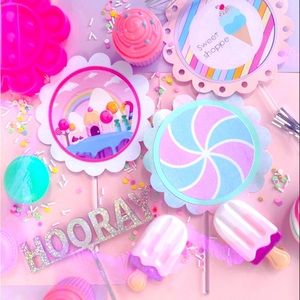 Candy Land Toppers